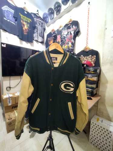 OVO x NFL Green Bay Packers Varsity Jacket Green - SS23 Men's - US