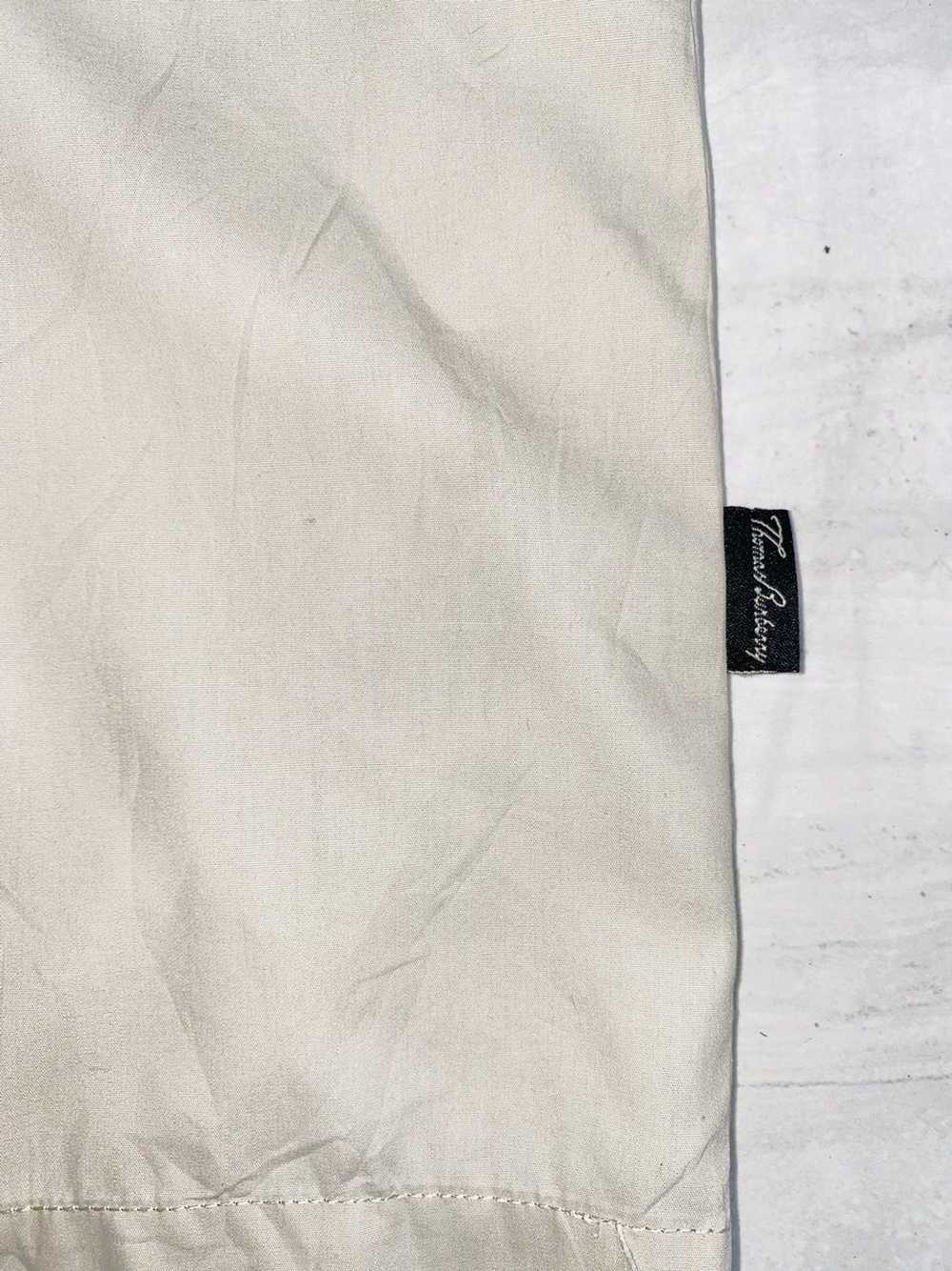 Burberry Thomas Burberry Rare Archived Half Shirt - image 10