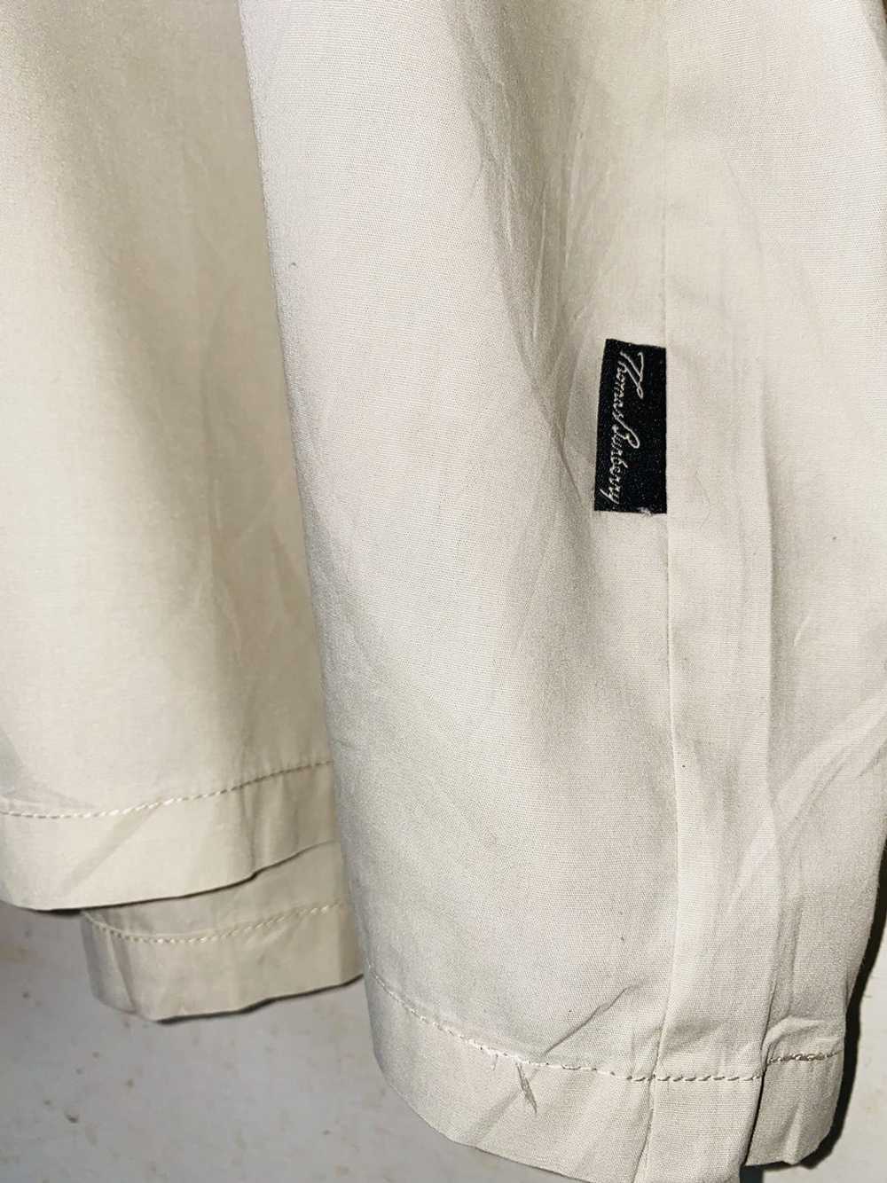 Burberry Thomas Burberry Rare Archived Half Shirt - image 3