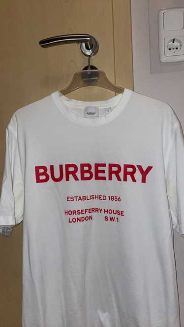 Burberry Burberry Horseferry Print Logo White Tee