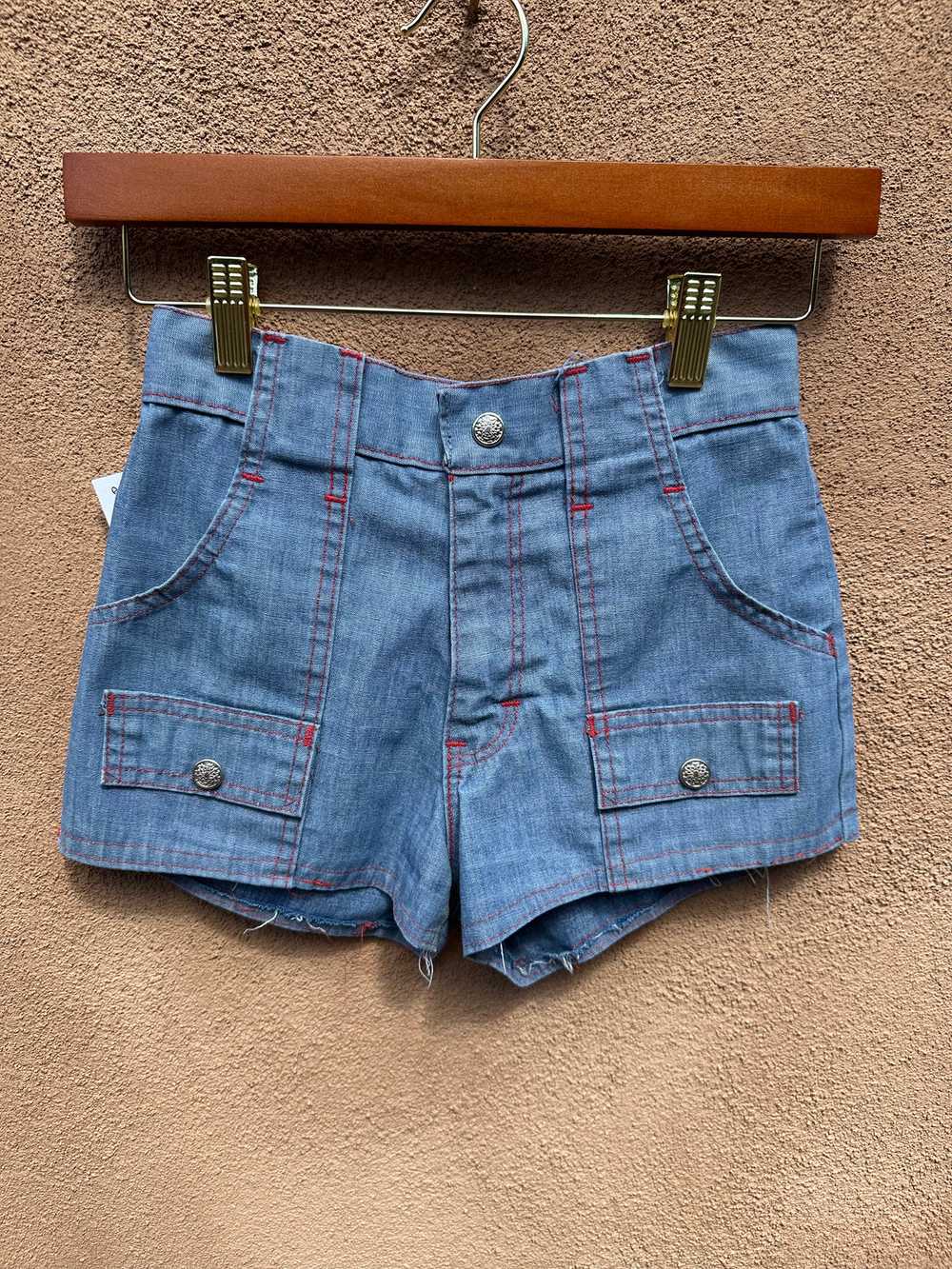 1960's Growing Girl Perma-Prest Shorts - Size 10 … - image 1