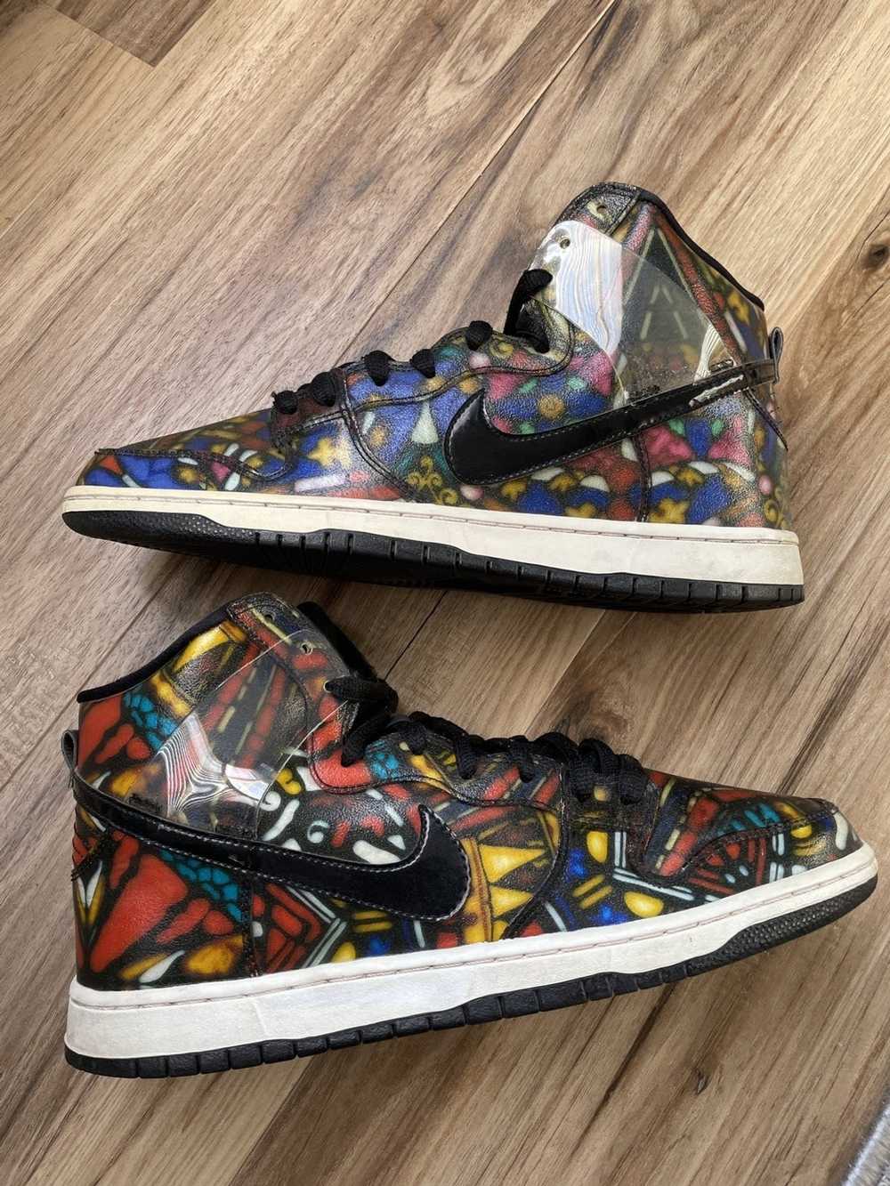 Nike Concepts x SB Dunk High Stained Glass 2015 - Gem