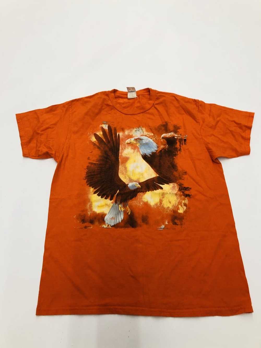 Vintage Vintage Eagle Birds Freedom Flying T-Shirt - image 1