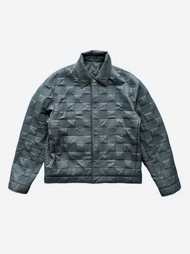Louis Vuitton black leather jacket with embossed LV logo ref.467366 - Joli  Closet