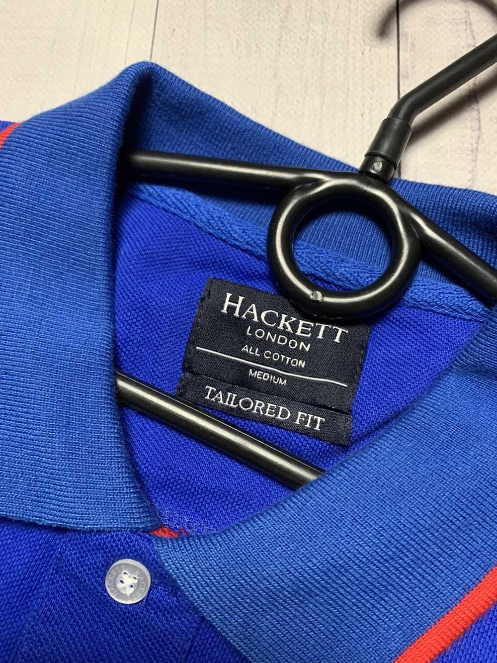 Hackett × Racing Vintage Hackett racing polo Grea… - image 4