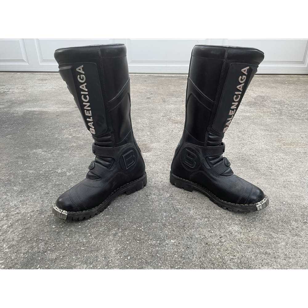 Balenciaga Leather boots - image 4