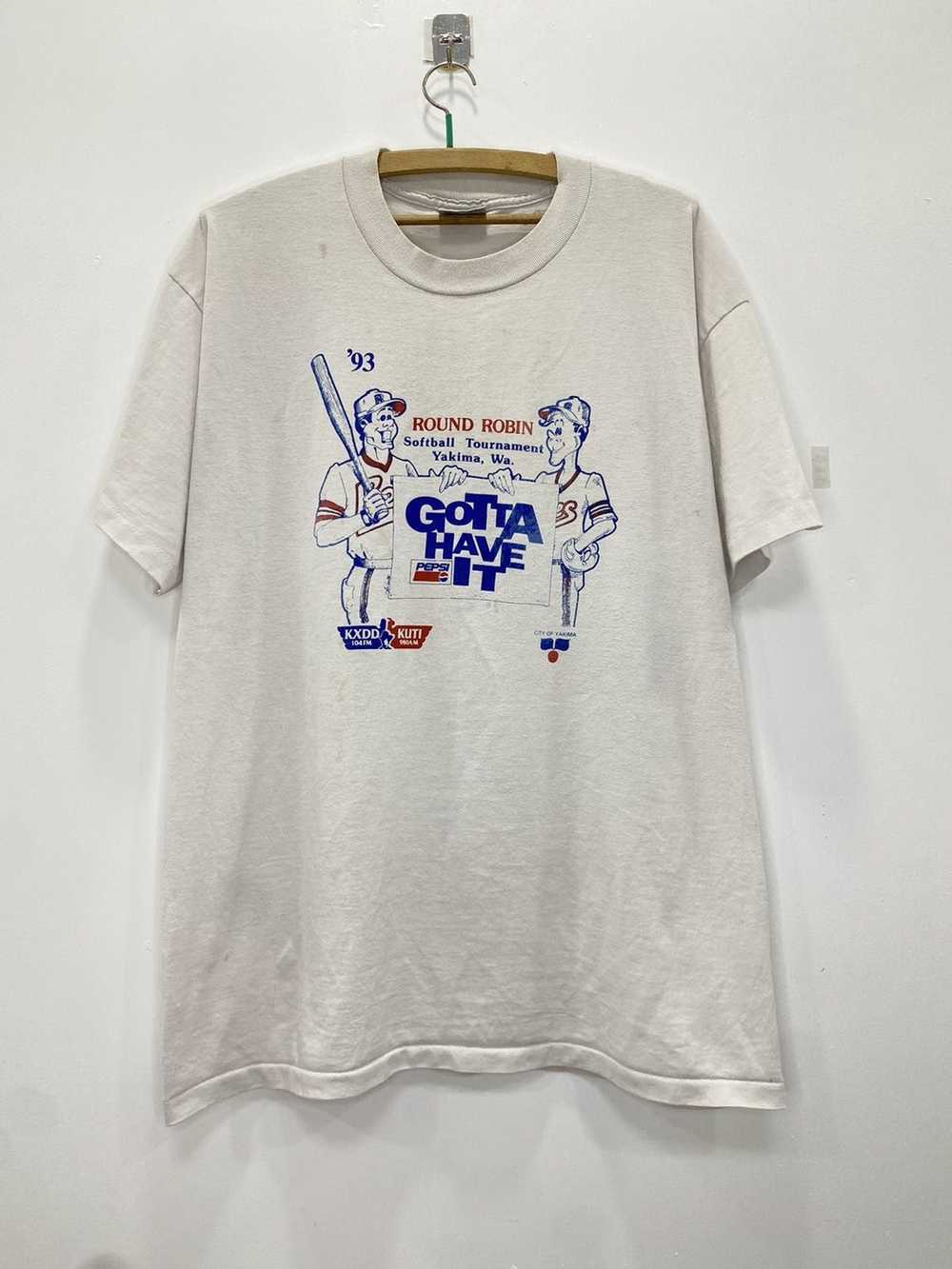 Pepsi × Vintage Vintage Pepsi Softball 1993 Shirt - Gem