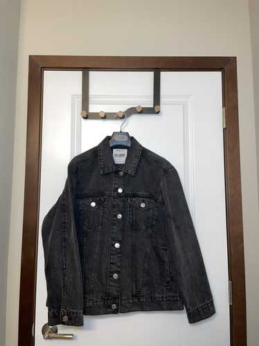 Garage Black Washed Denim Jacket