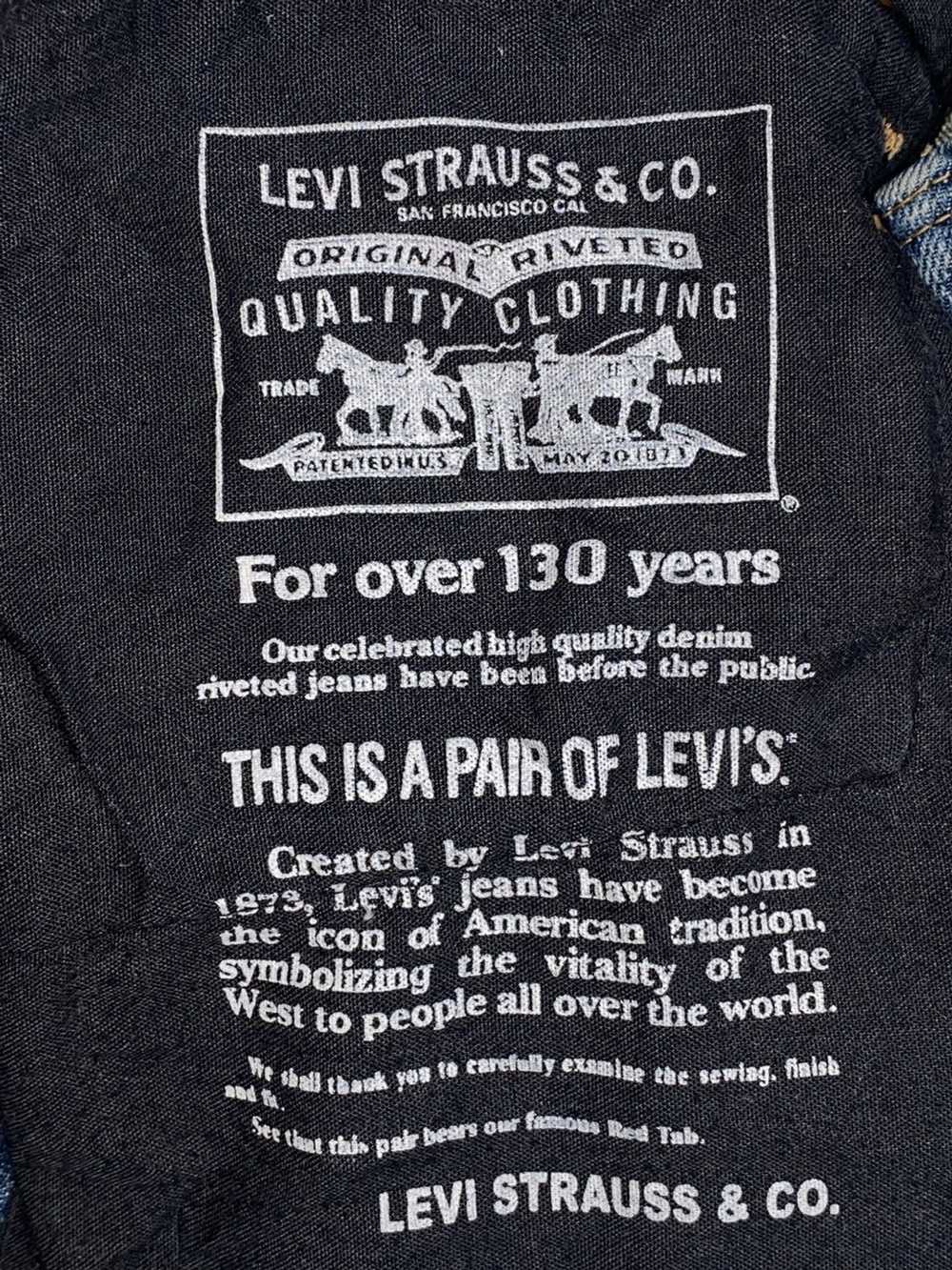 Levi's LEVIS 501XX Limited Edition 2005 Patch Dis… - image 12