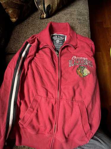 NHL Chicago Blackhawks Custom Name Number Throwback Vintage Jersey Pullover  Hoodie