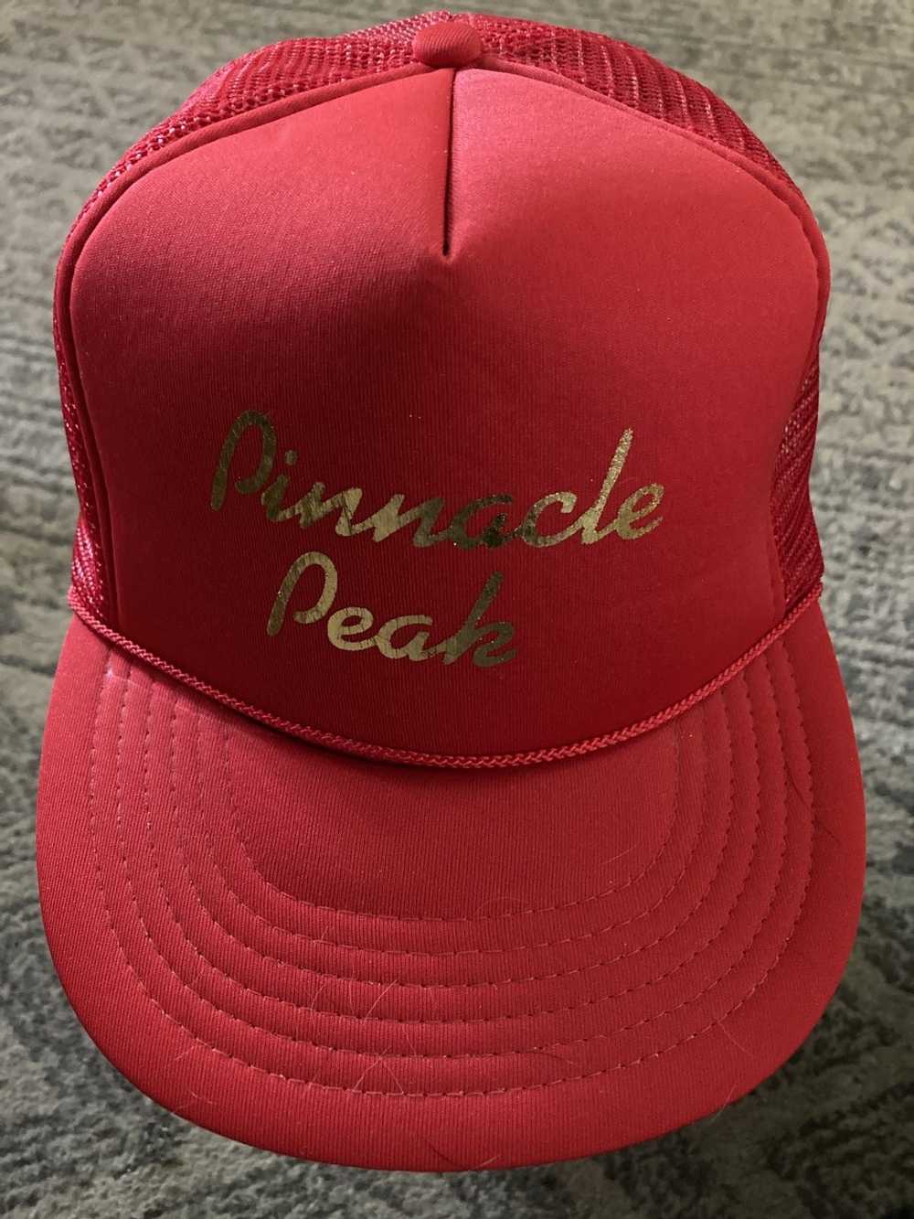 Snap Back × Trucker Hat × Vintage Pinnacle Peak T… - image 1