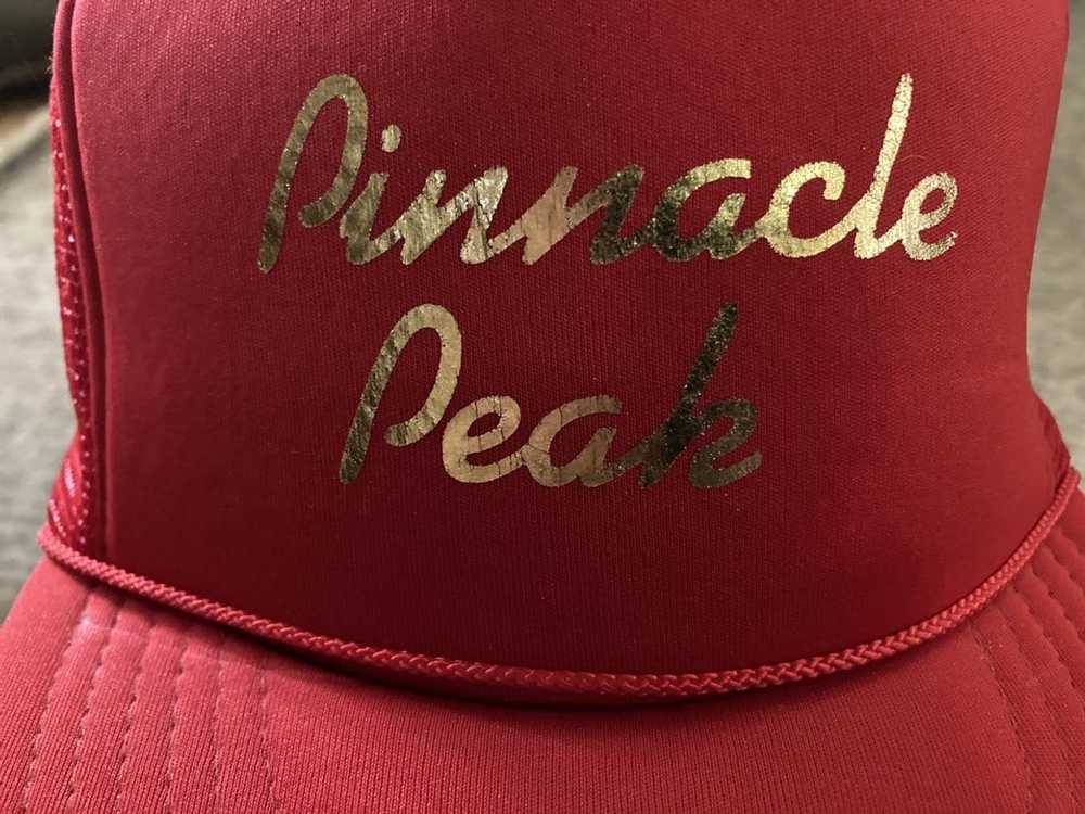 Snap Back × Trucker Hat × Vintage Pinnacle Peak T… - image 2