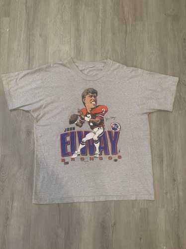 NFL × Vintage 1987 John Elway big head broncos tsh