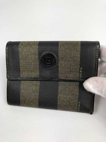 Fendi Fendi FF leather trifold wallet