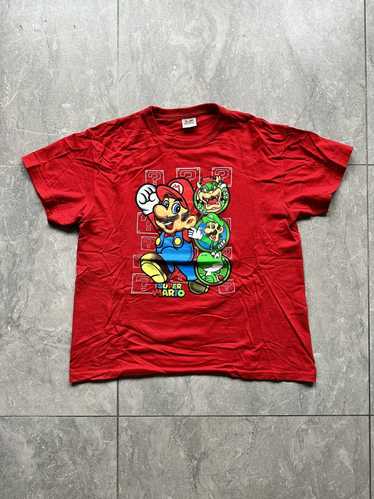 Nintendo TOKYO Official T-Shirts Super Mario Brothers 3 Blue – WAFUU JAPAN