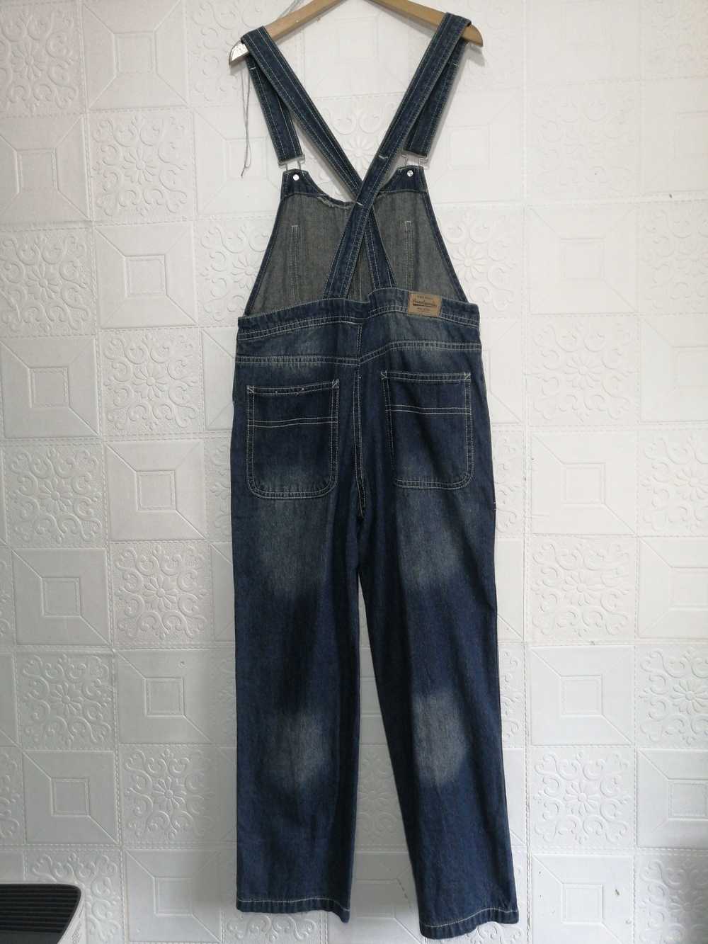 Avant Garde × Streetwear Avant Garde Overall Jeans - image 7