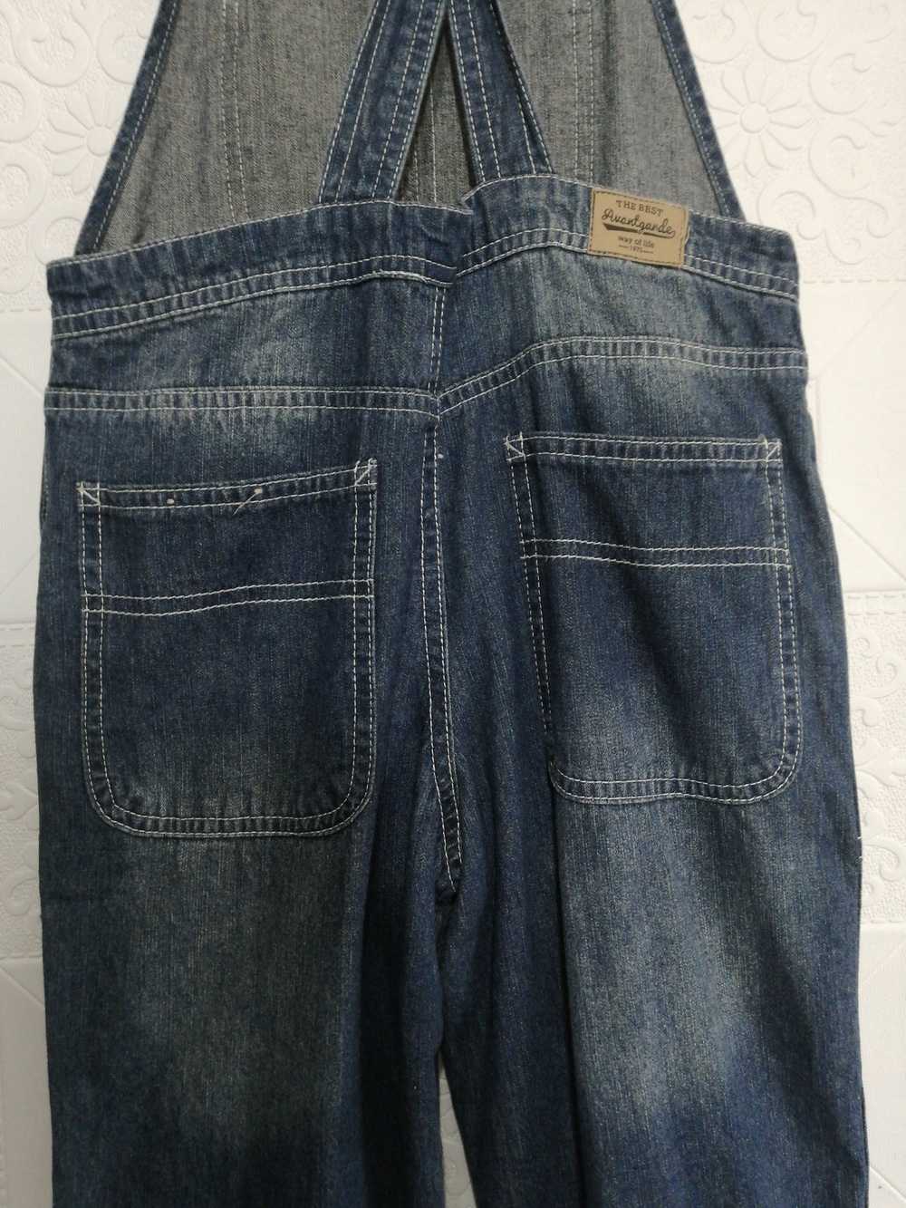 Avant Garde × Streetwear Avant Garde Overall Jeans - image 9