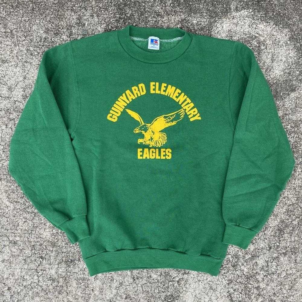 Vintage VINTAGE 1980s EAGLE RUSSELL ATHLETIC CREW… - image 1