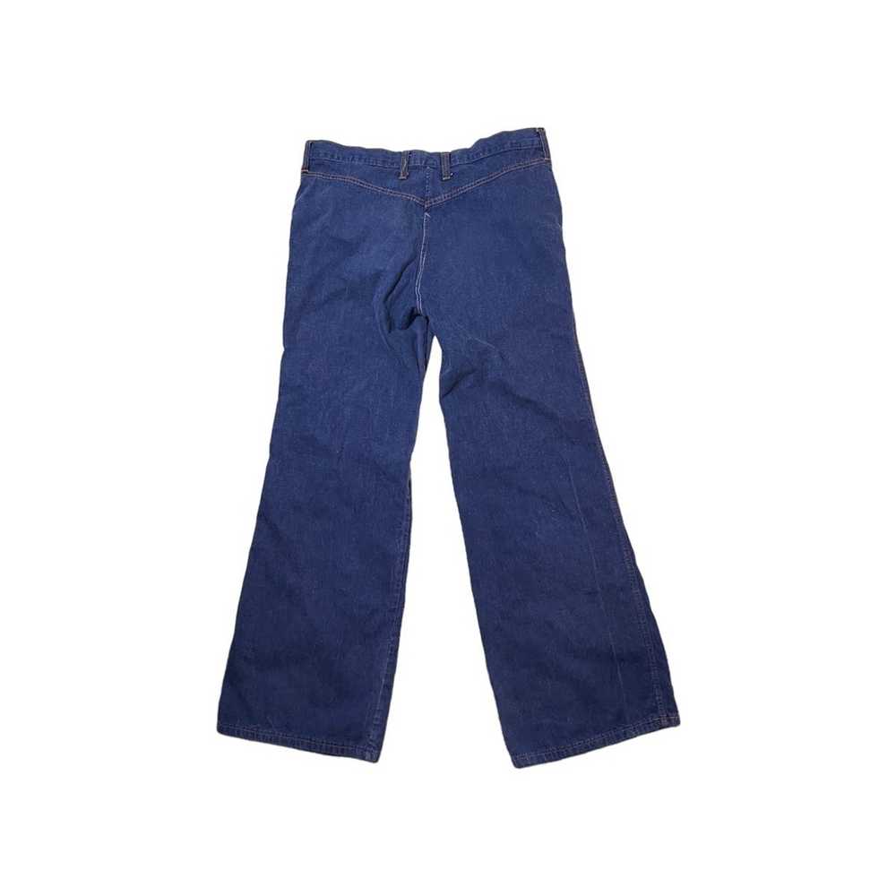 Made In Usa × Vintage 60s Indigo Flare Jeans - image 6