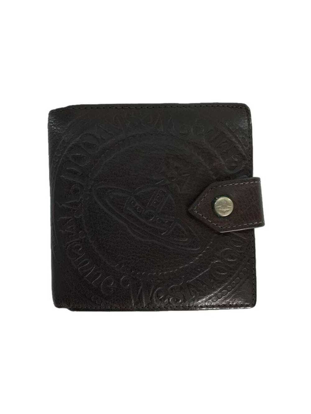 Vivienne Westwood Orb Embossed Button Leather Wallet - Gem