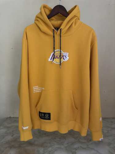 Aape best sale lakers hoodie