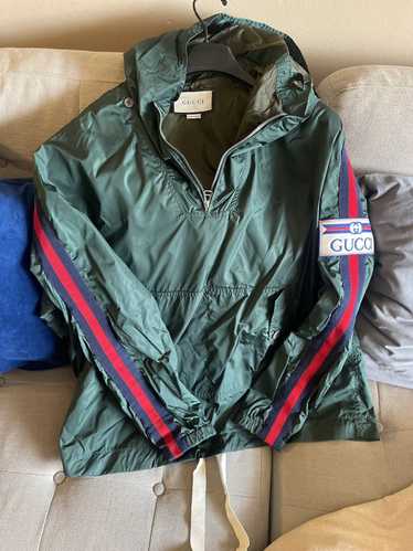 Gucci Gucci Parachute nylon hooded jacket