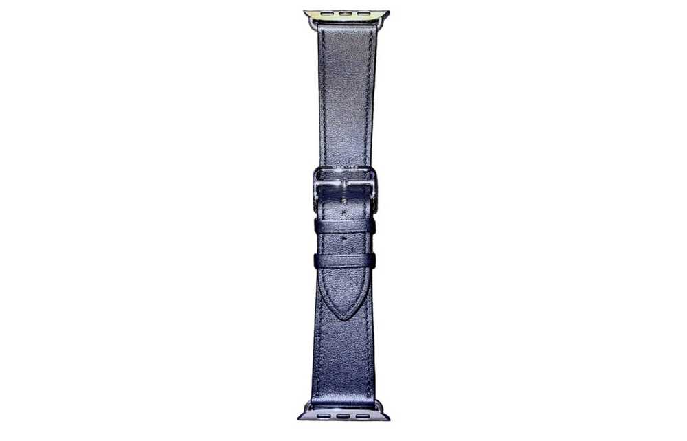 Hermes Hermes Single Tour Apple Watch Band Indigo… - image 2