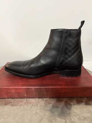 Mezlan Mezlan black leather chelsea boots