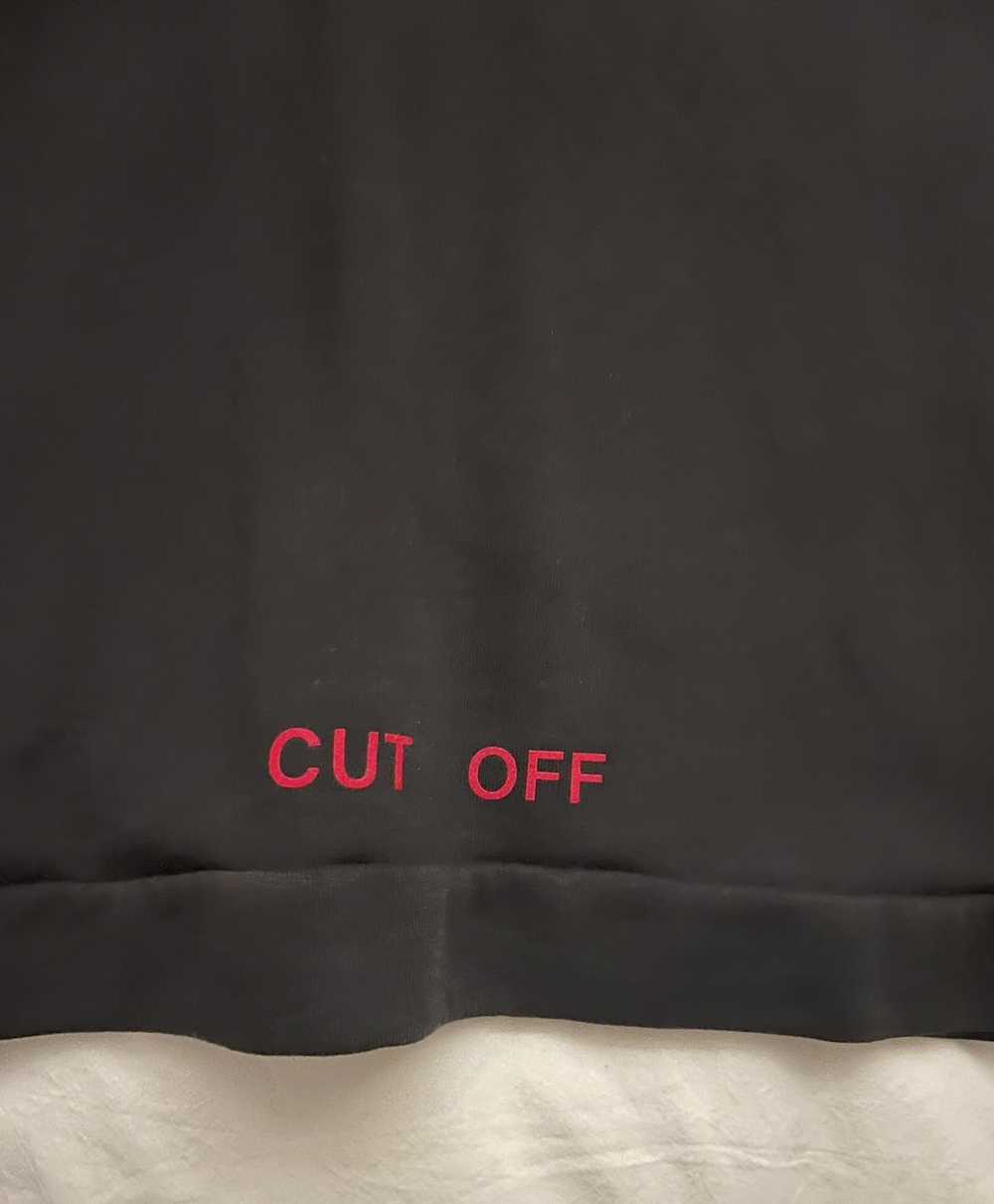 Off-White Black off white hoodie with painting on… - image 2