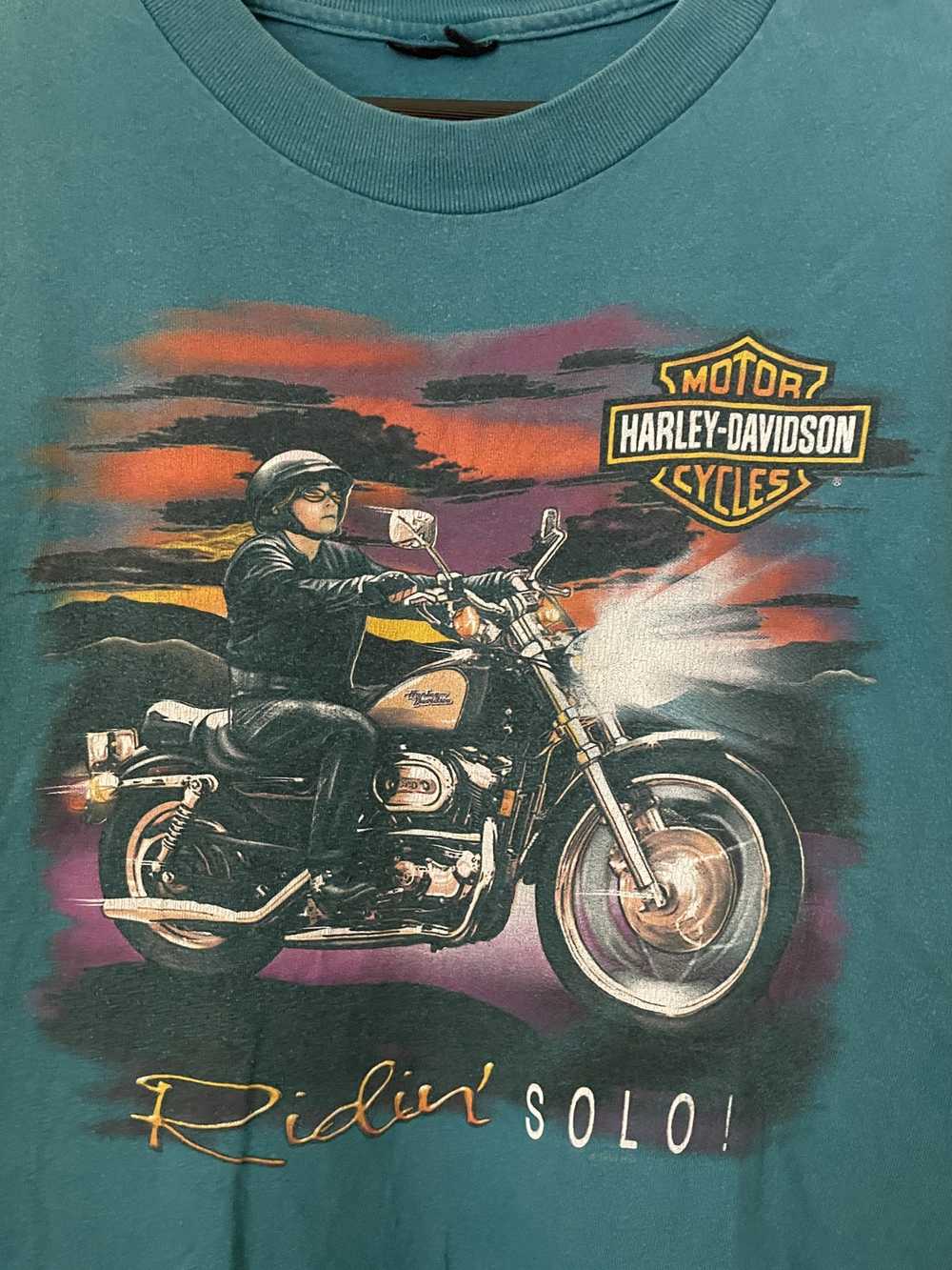 Harley Davidson Vintage Harley Davidson shirt - image 2