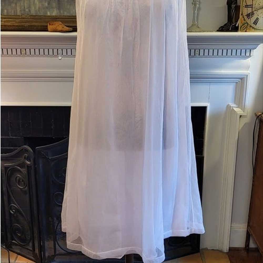 Other Cute vintage light pink sheer night gown - image 2