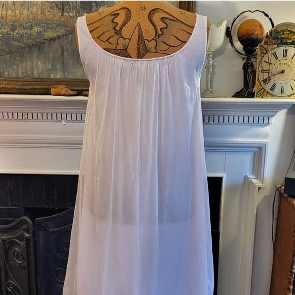 Other Cute vintage light pink sheer night gown - image 4