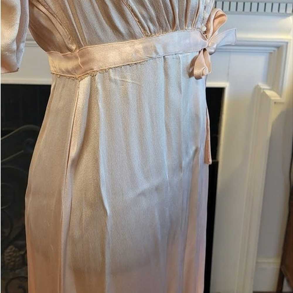 Other Beautiful 1920s dressing gown Pink size S/M - image 8