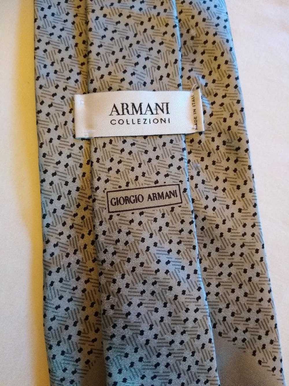 Giorgio Armani Georgio Armani 100% Silk Necktie - image 3