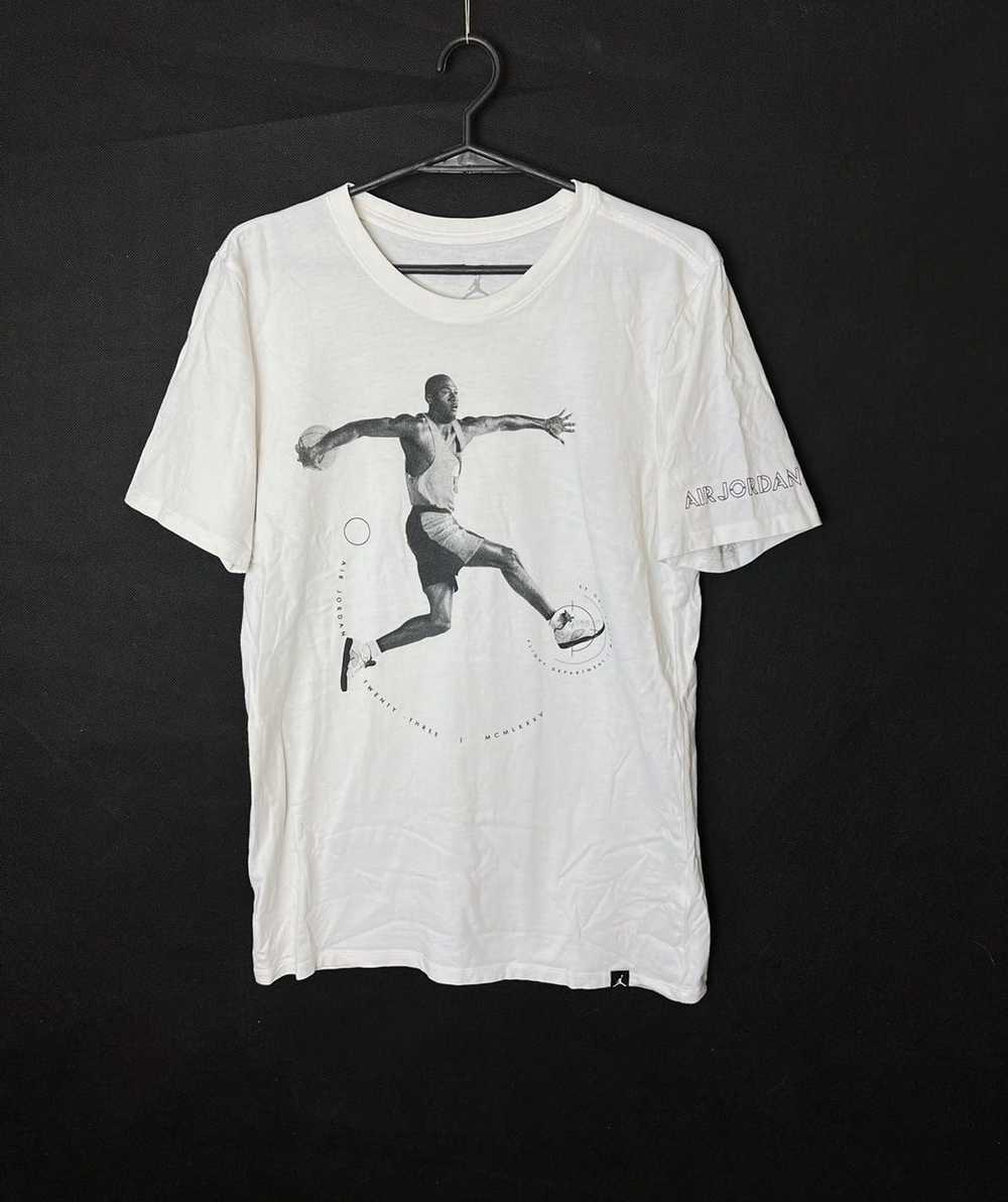 Jordan Brand × Nike Tshirt Nike Jordan white - image 1