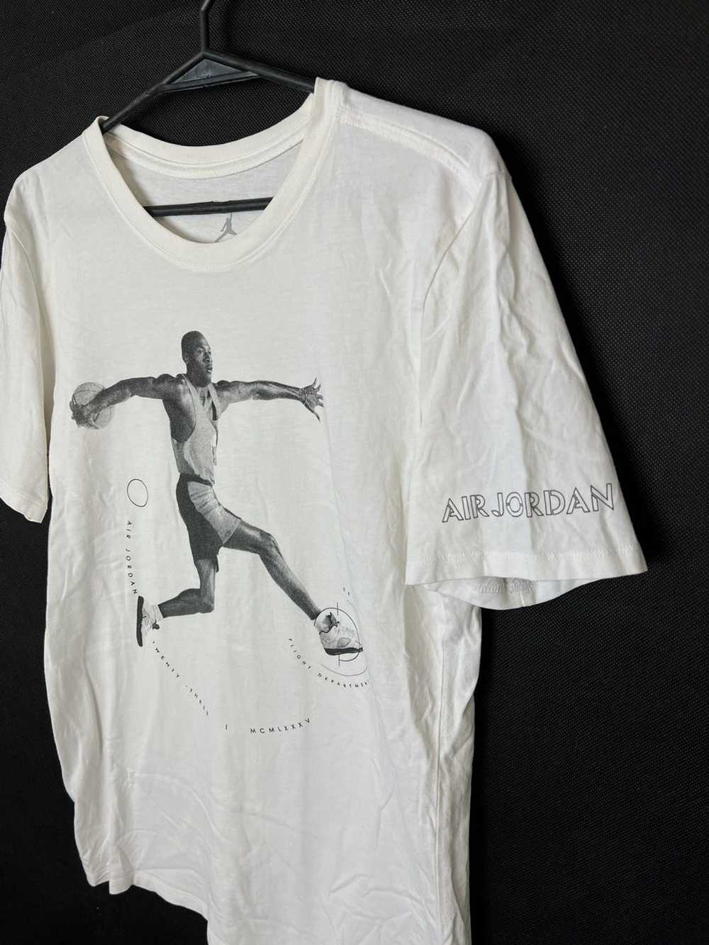 Jordan Brand × Nike Tshirt Nike Jordan white - image 2