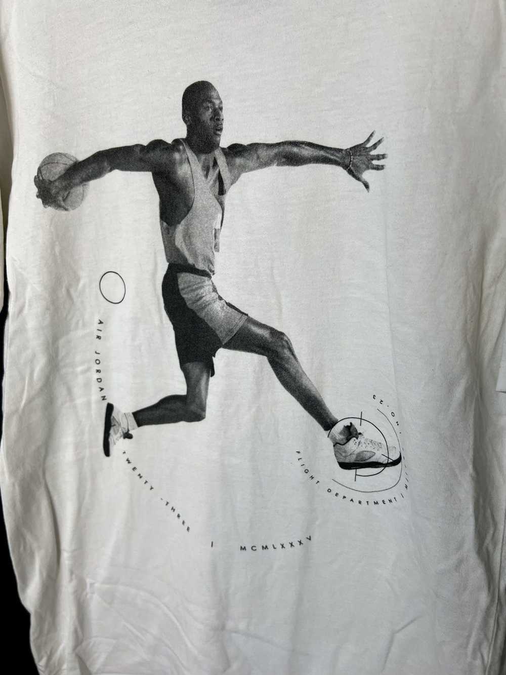 Jordan Brand × Nike Tshirt Nike Jordan white - image 3