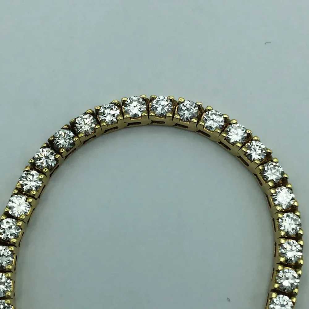 14K 7'' 6 CTW Diamond Tennis Bracelet - image 8