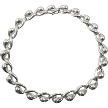 Charles Krypell Sculptural Silver Necklace - image 1