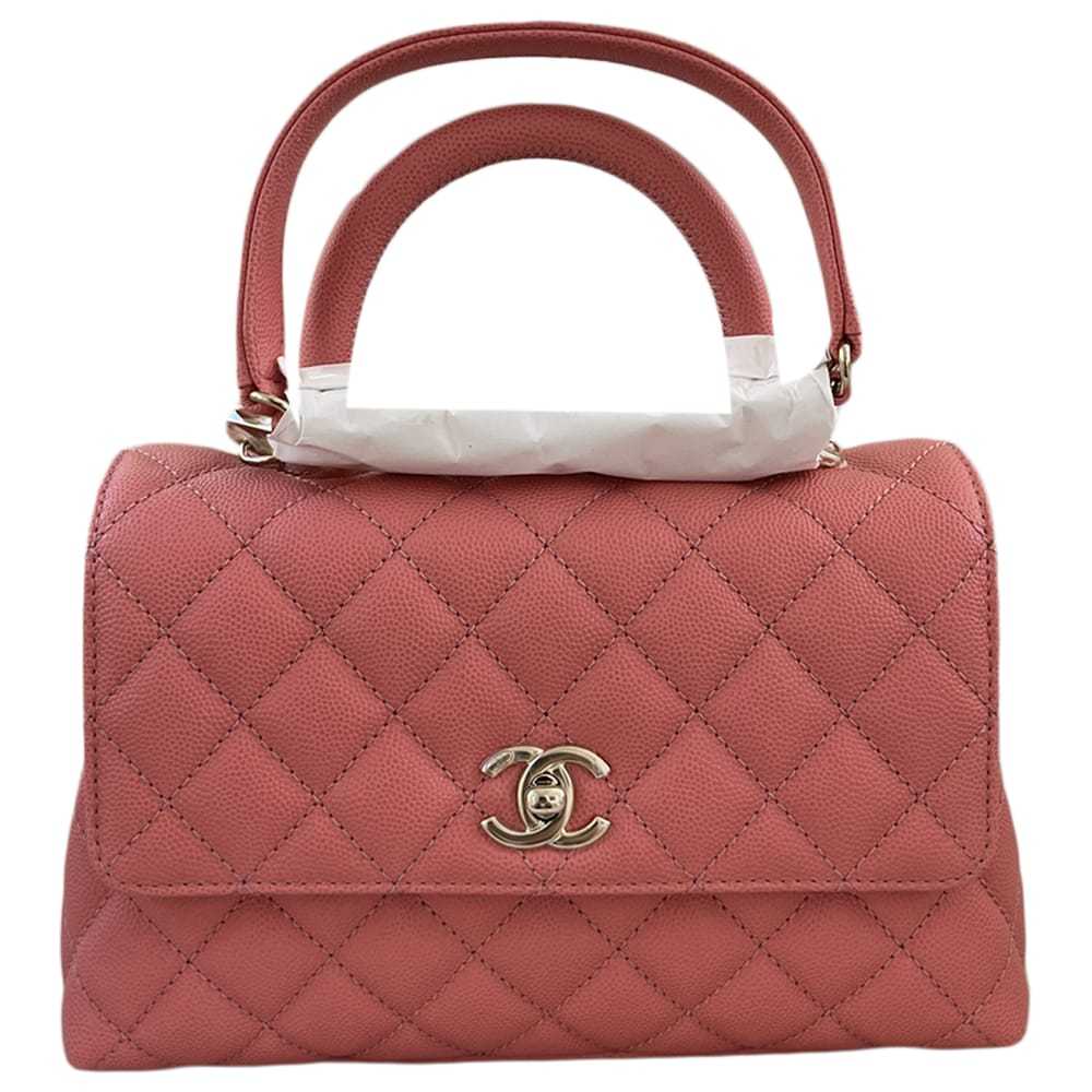 Chanel Coco Handle leather handbag - image 1