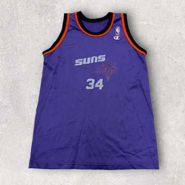 VINTAGE MADE IN USA CHAMPION PHOENIX SUNS #34 BARKLEY JERSEY IN