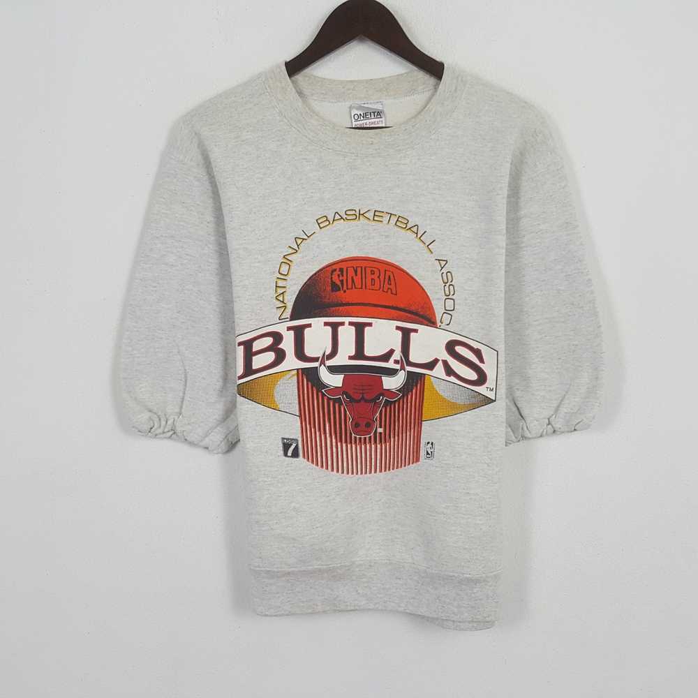 Chicago Bulls × Vintage Vintage Bulls National Ba… - image 1