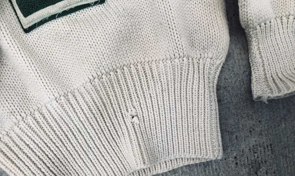 Vintage Vgt 50s school lettermen sweater patches … - image 4
