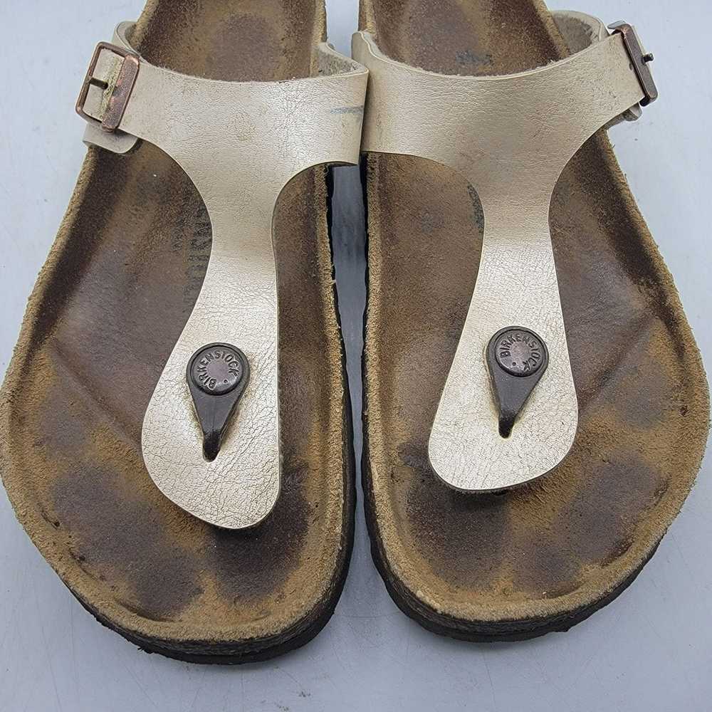 Birkenstock Birkenstock Gizeh Womens Size 6 Brown… - image 12