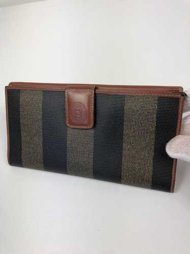 Luxury Wallet - Black Fendi Wallet with FF embossed pattern