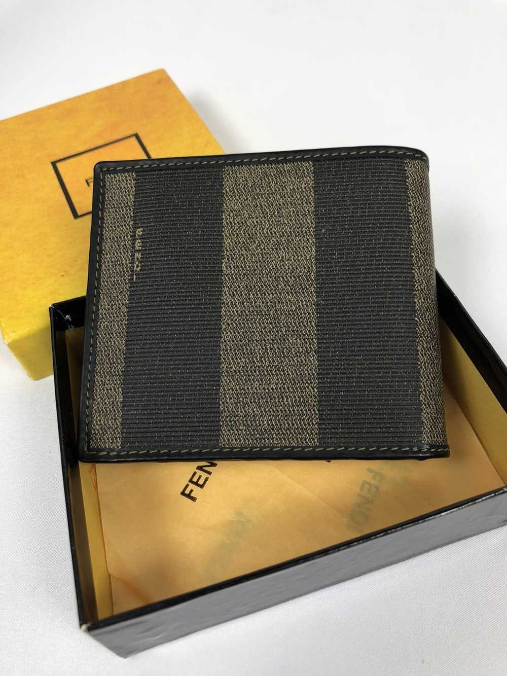 Fendi Fendi FF striped bifold wallet - image 2