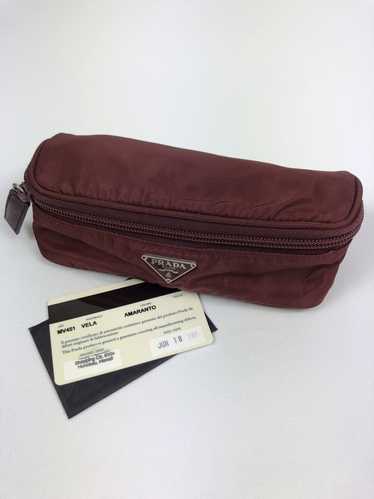 Prada Prada 2000’ amaranto cosmetic bag