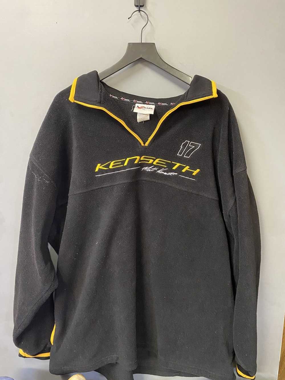 NASCAR × Vintage Vintage nascar fleece pull over - image 1