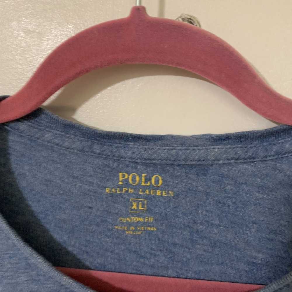 Polo Ralph Lauren Custom Fit Crew neck t shirt - image 3