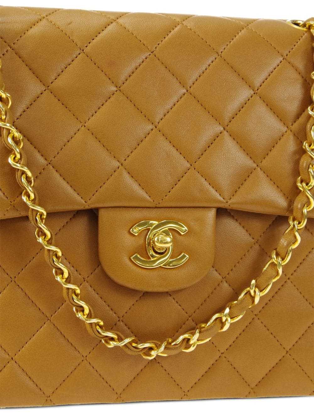 CHANEL Pre-Owned 1990 medium Double Flap shoulder… - image 3